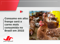 Consumo em alta: frango será a carne mais consumida no Brasil em 2022